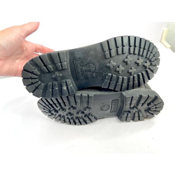 TIMBERLAND Women's Size 9 Waterproof Nellie Chukka Double Boots Black Gray - Picture 7 of 12